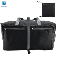 Foldable Travel Sport Duffel Bag with Shoe Compartment Multi Pockets